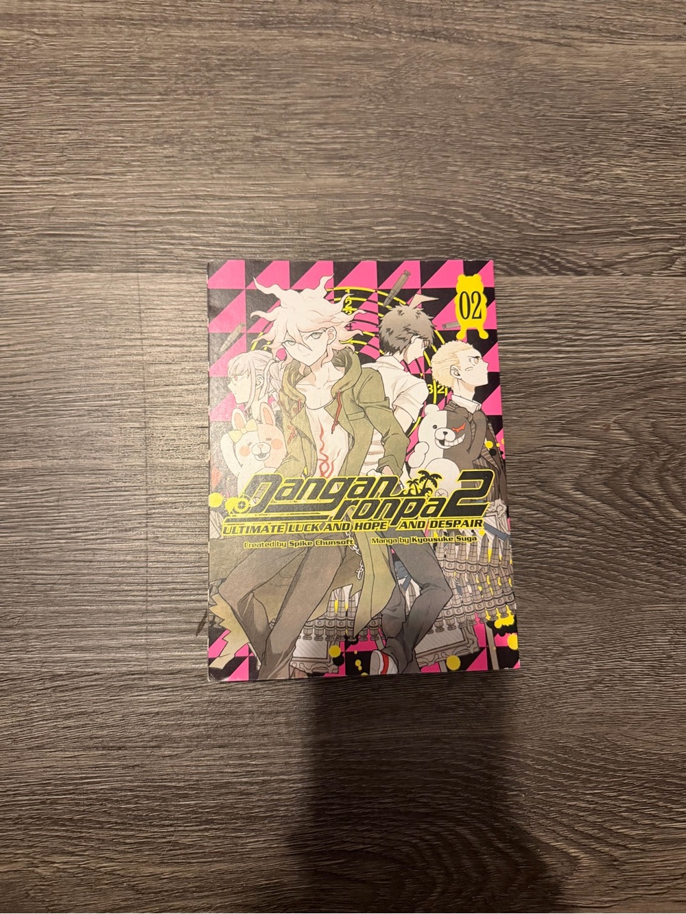 Danganronpa 2 Volume 2 Manga - Pink/Yellow Cover